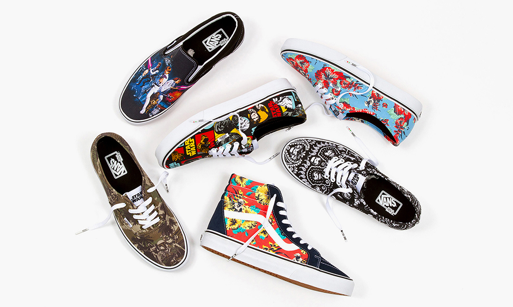รองเท้าผ้าใบยี่ห้อ Vans รองเท้าผ้าใบยี่ห้อ Vans