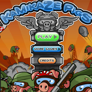 เกมส์วางแผน kamikaze pigs