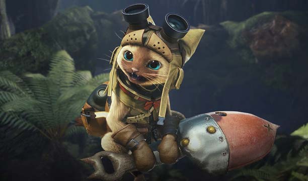 Monster Hunter World มาเพิ่มพลังให้แมวคู่หู ด้วย Palico Gadgets