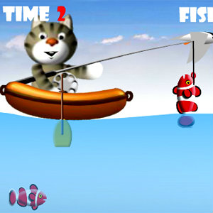 เกมส์ตกปลา Cat Fishing