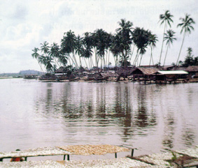ลักษณะเรือนพื้นบ้านชาวประมง(ฝั่งทะเลตะวันตก)