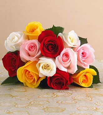 สีกุหลาบสื่อความหมาย