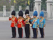 พิธีถวายสัตย์ปฏิญาณตนและสวนสนามของทหารรักษาพระองค์