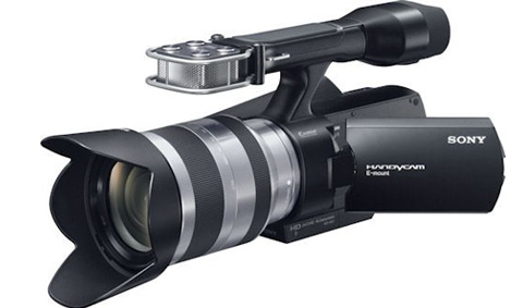 sony handycam e mount nex vg10