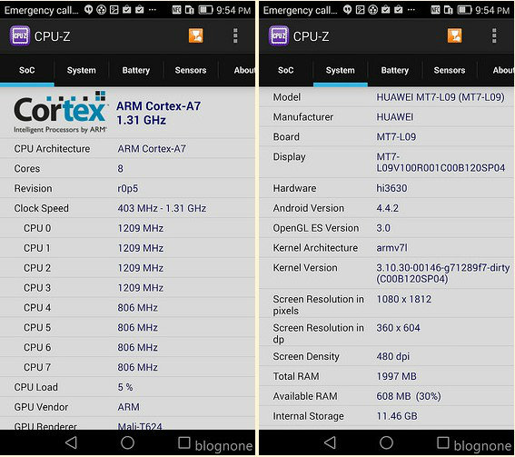 CPU-Z Screen 2