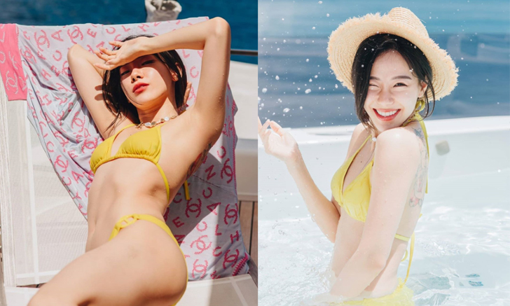 หุ่นก็แซ่บ รอยสักก็สวย “ทับทิม มัลลิกา” พลิกลุคแบ๊วขอเซ็กซี่บ้าง