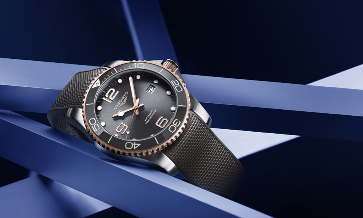 Longines HydroConquest ต้อนรับสีสันใหม่เวอร์ชั่นทูโทนเข้าสู่คอลเลคชั่น