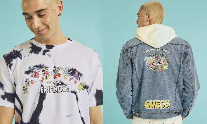 GUESS Mickey & Friends แคปซูลคอลเลคชั่นพิเศษวางขายเฉพาะในเอเชียเท่านั้น