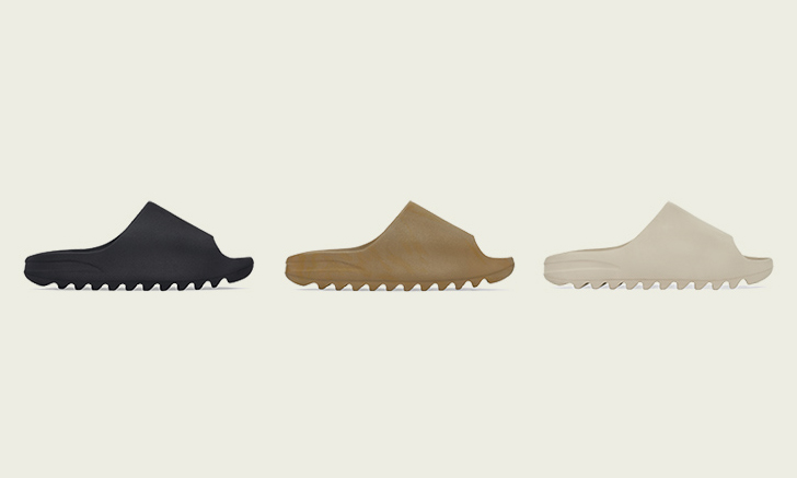 อาดิดาส แท็กทีมคานเย เวสต์ ปล่อยรองเท้าแตะ 3 สี YEEZY SLIDE ONYX, OCHRE และ PURE