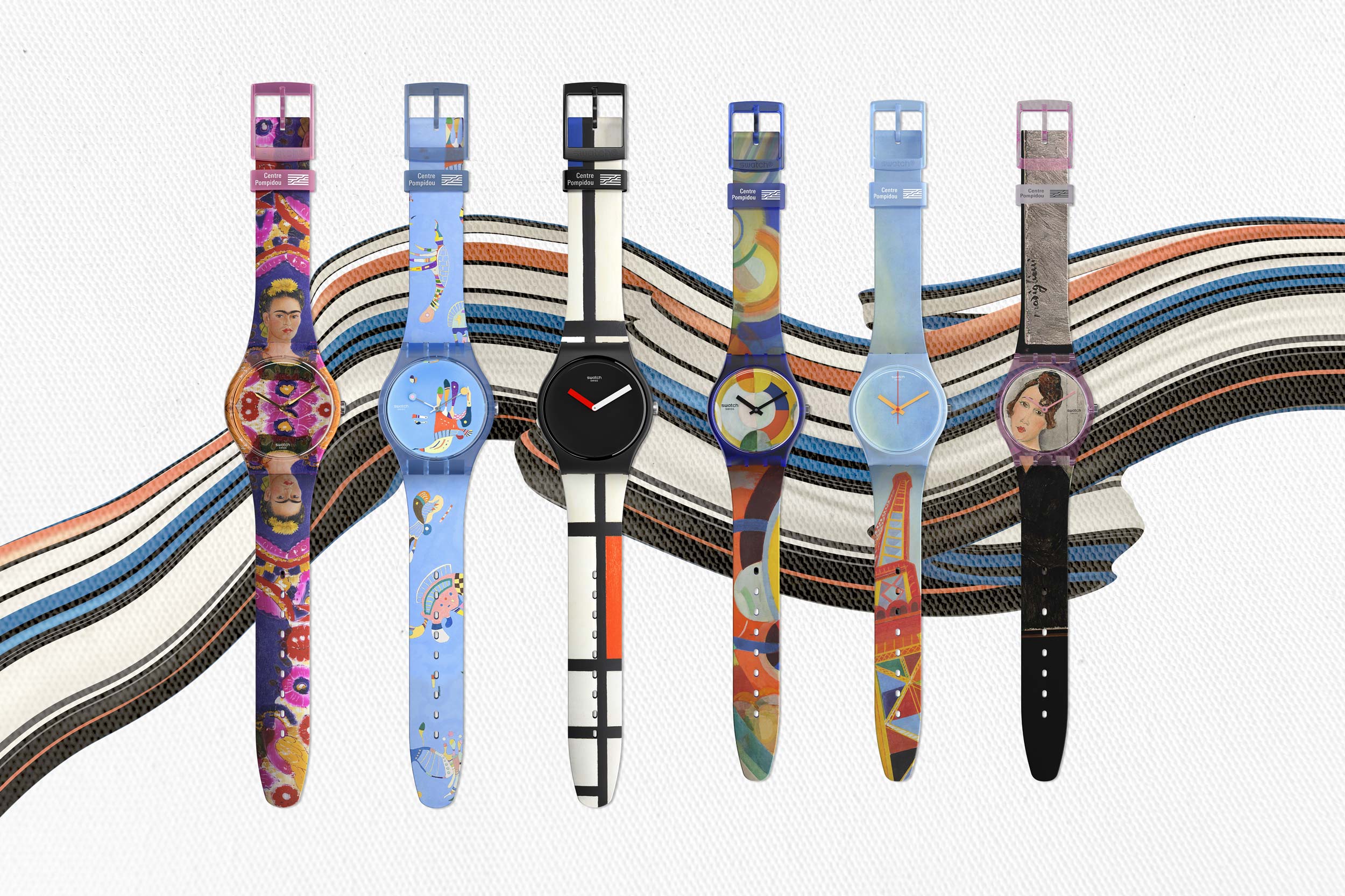 Swatch X Centre Pompidou ถ่ายทอดผลงานศิลปะระดับมาสเตอร์พีซ สู่นาฬิกาสุดอาร์ต 6 สไตล์