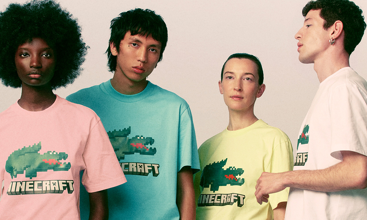 LACOSTE x MINECRAFT เปิดตัวแคปซูลคอลเลคชั่นใหม่