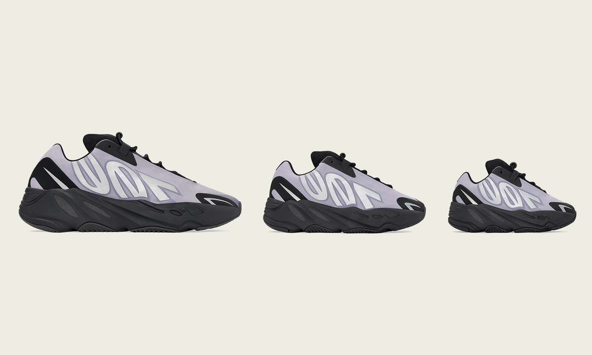 YEEZY BOOST 700 MNVN GEODE สนีกเกอร์โมเดล 700 ที่มาในโทนสีเงิน