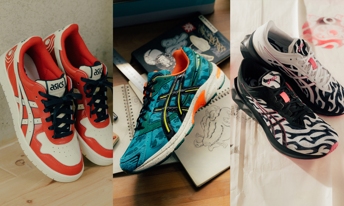 ASICS เปิดตัวคอลเลคชั่น ART IN MOTION ปล่อยสนีกเกอร์สุดพิเศษผ่านมุมมอง 3 ศิลปิน