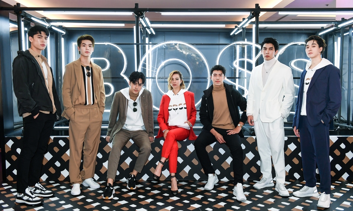 THE NEW BOSS SIAM PARAGON STORE AND POP-UP คอนเซ็ปต์ใหม่หรูหรา ทันสมัยและอบอุ่น