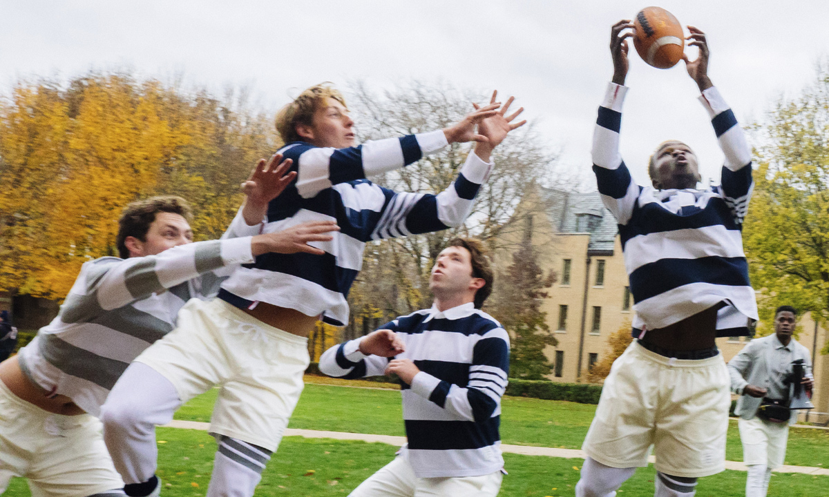 คอลเลคชั่น Football จาก Thom Browne