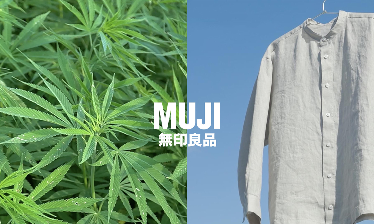 MUJI ชูวัสดุ เส้นใยกัญชง เป็นผ้าทางเลือกใหม่สำหรับเสื้อผ้า MUJI