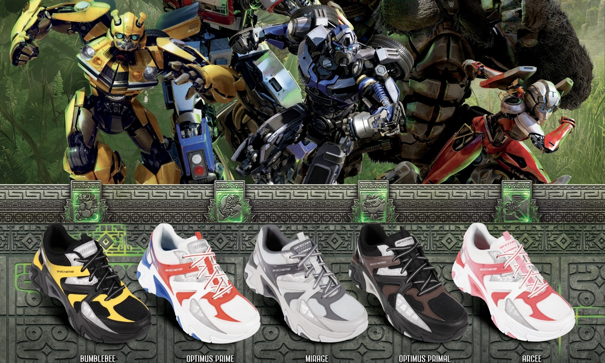 Skechers X Transformers แรงบันดาลใจจากหุ่นยนต์และจักรกลอสูร