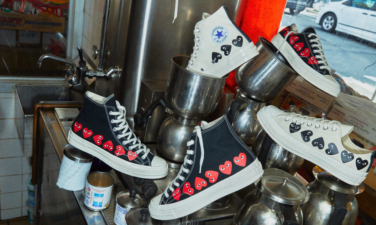 Converse x PLAY COMME des GARÇONS คอลเลคชั่นล่าสุด