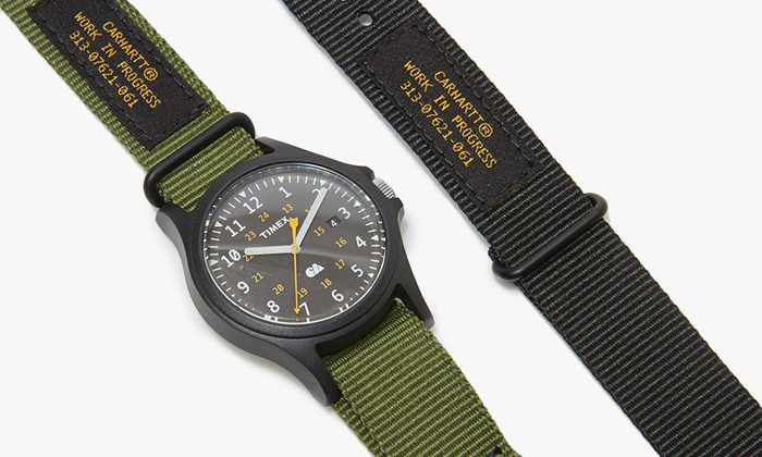 Timex x Carhartt WIP นาฬิกาสายผ้าราคาสบายกระเป๋า