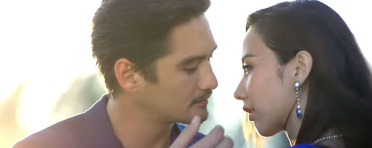 อั้ม พัชราภา สวยเลอค่ามาก ควงหนุ่มฮอต อนันดา เล่น MV “มหาสมุทร\