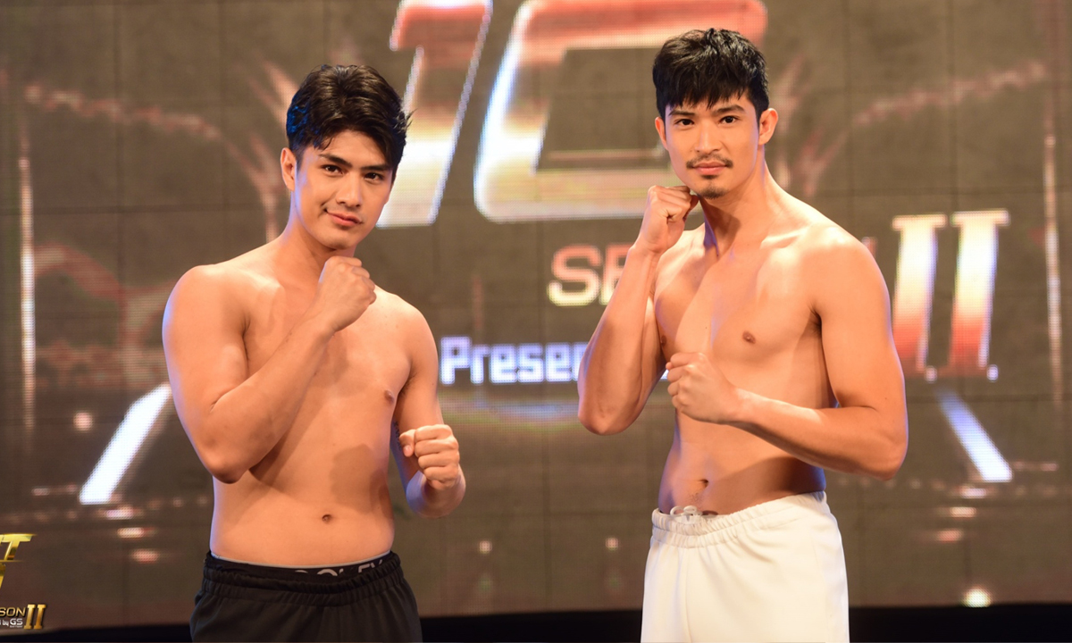 10 Fight 10 ซีซั่น 2 เปิดภาพชั่งน้ำหนักพระเอกคู่เดือด \