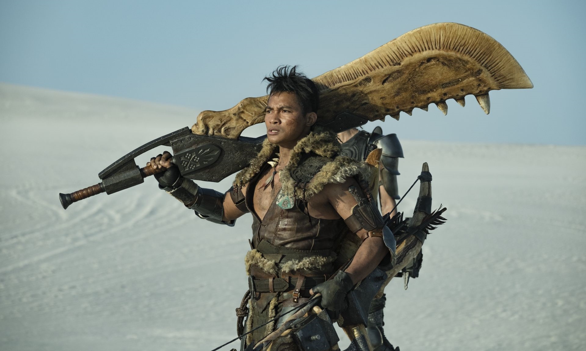 โทนี่ จาและชุดสุดเท่จาก Monster Hunter