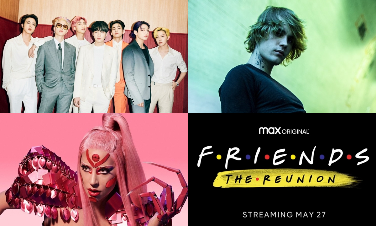 BTS, Justin Bieber, Lady Gaga นำทีมคนดังแสดงซิตคอม Friends: The Reunion