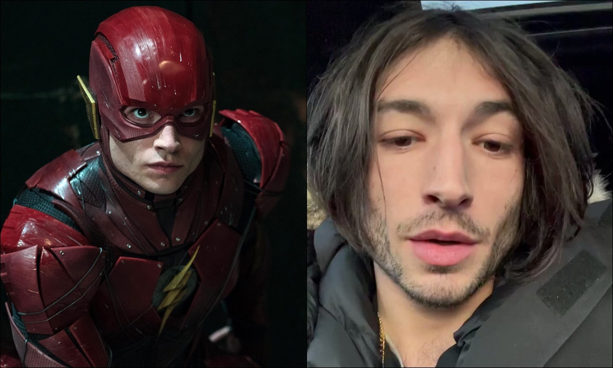 ชะตากรรมของ Ezra Miller เขาเดินทางไปทั่วอเมริกา พร้อมกับปืนและชุดเกราะกันกระสุน