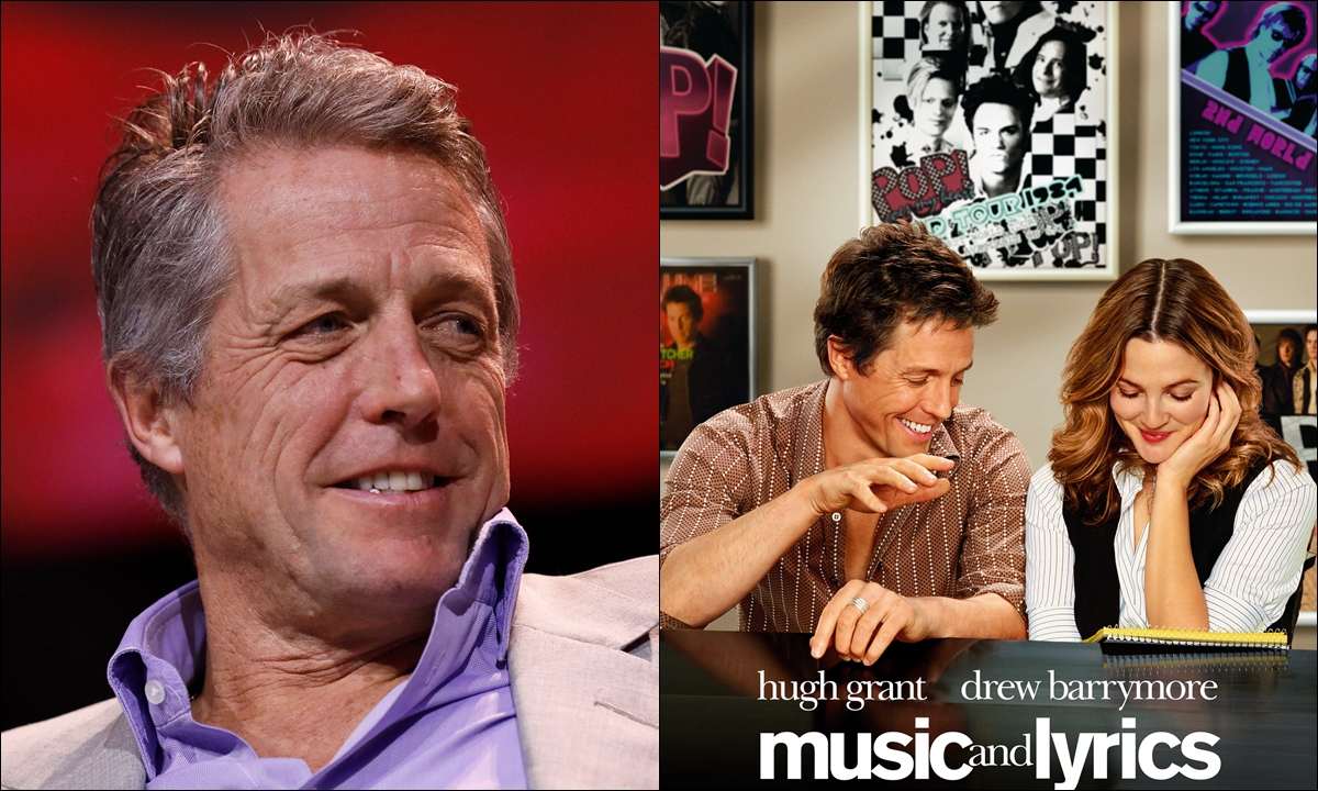 Hugh Grant พูดถึงการร้องเพลงของ Drew Barrymore \