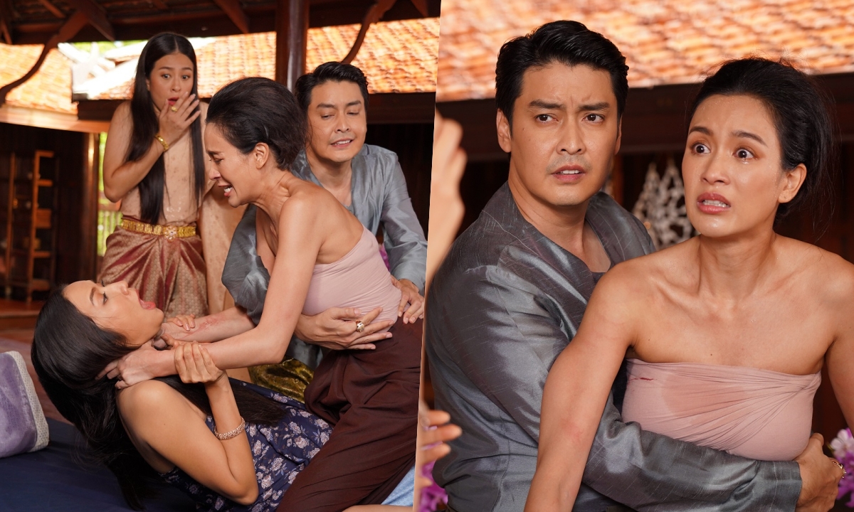 เบนซ์ ปุณยาพร คลั่งหนักบีบคอ เอ๊ะ เปิดชนวนเหตุแห่งความแค้น เลือดกากี EP.20