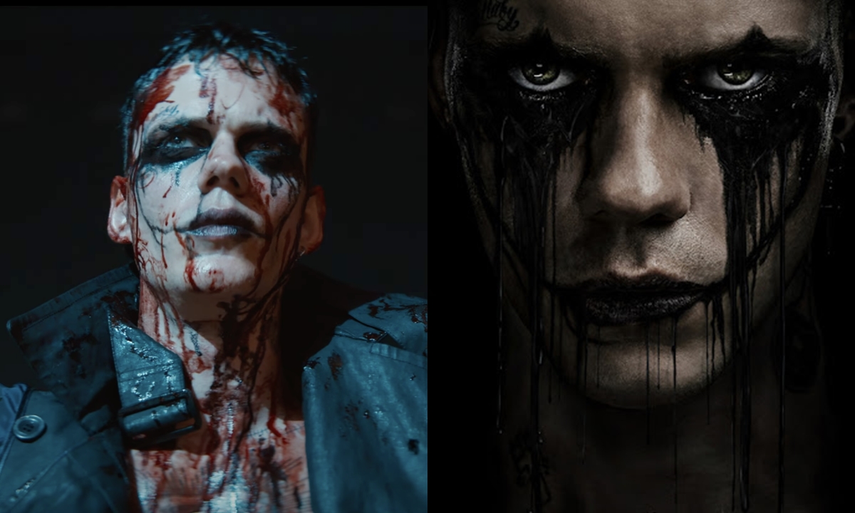 มืดมน งดงาม และเดือดดาล กับตัวอย่างหนัง The Crow ฉบับรีเมคนำโดย Bill Skarsgård