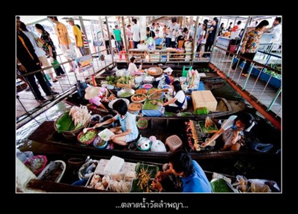 พาเที่ยว 9 ตลาดน้ำ..ทั่วไทยของอร่อยเพียบ