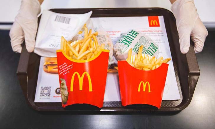 McDonald\'s จัดโปรซื้อเฟรนช์ฟรายส์ขนาดใหญ่พิเศษ 1 แถม 1 เพียง 80 บาท