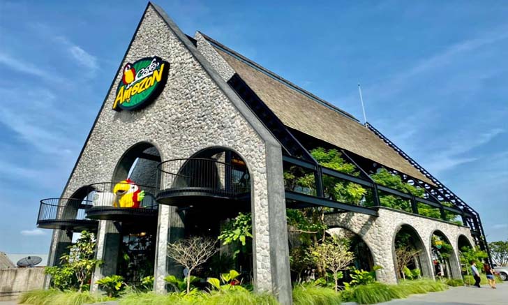 Cafe Amazon สาขาใหม่ที่วังน้อย อยุธยา ออกแบบมาพร้อมธีมรักษ์โลกมุมถ่ายรูปเพียบ