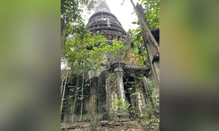ตะลึง! ค้นพบวัดร้างกลางป่าเมืองชุมพร งดงามมีมนต์ขลังน่าขนลุก