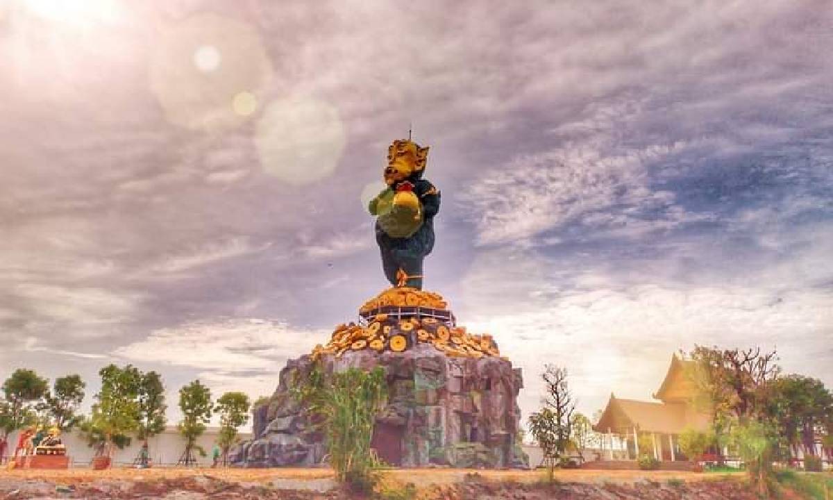 เทพสี่หูห้าตา นนทบุรี ใหญ่ที่สุดในประเทศไทย!