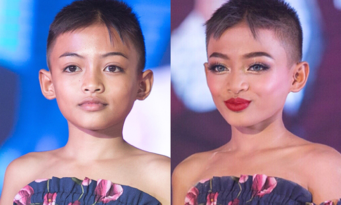 น้องฉัตร จับ “เนสตี้ สไปร์ทซี่” แต่งหน้าแปลงโฉมใส่ผ้าไทย หรูหราอลังการ!