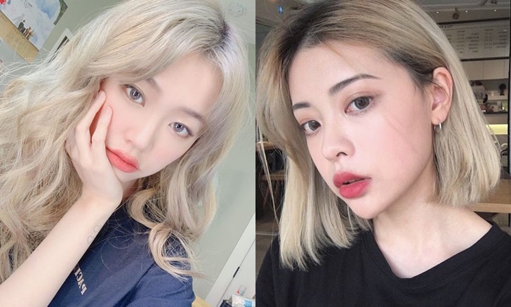 30 ผมสีบลอนด์สว่าง สำหรับคนชิคๆ หน้าสว่างไบร์ทมากแม่!