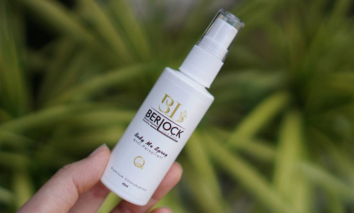 ลดเหงื่อ แก้กลิ่นตัวแรง ด้วยสเปรย์ระงับกลิ่นกาย Body Me Spray by BERLOCK