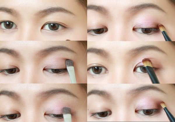How to : แต่งตาโทนชมพูง่ายๆไม่ยุ่งยาก Sweet Pink &Romantic Girl
