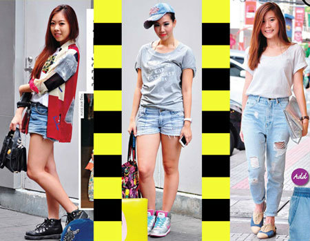 Sport Denim ผ้ายีนส์กับสไตล์สปอร์ตเกิร์ล